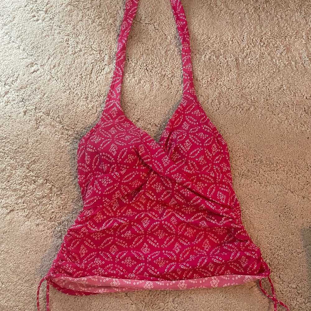 Pink maternity bathingsuit